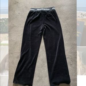 Dickies Black Velour Sweatpants